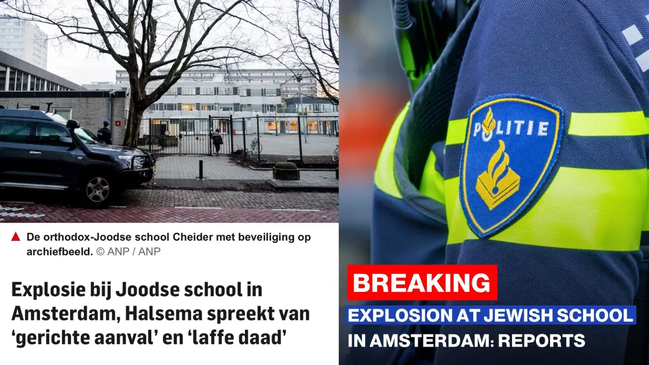 【欧米を震撼させる】ユダヤ人標的テロの連鎖—アムステルダム学校爆破からミシガン州シナゴーグ襲撃まで、イスラム過激派の脅威が拡大